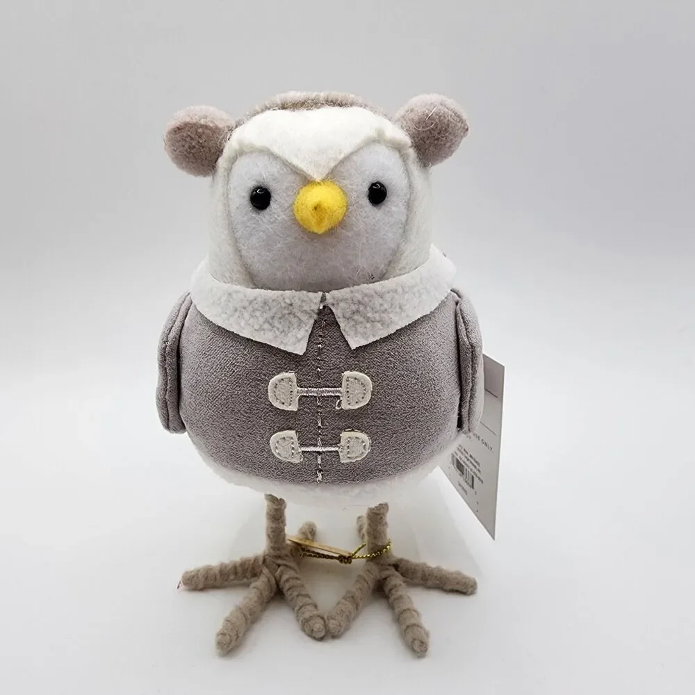 Target Wondershop 2023 Featherly Friends Loch Wearing Winter Outfit Fabric Bird